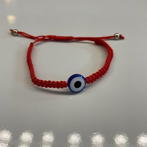 Red string  evil eye bracelet